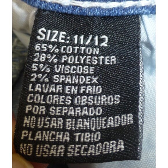 Sky Premium Collection Low Rise Flare Embroidered Skull & Floral Denim Jeans 11/ - Picture 5 of 15